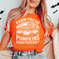 Farm Fresh Pumpkins - One Color Screen Print Transfer