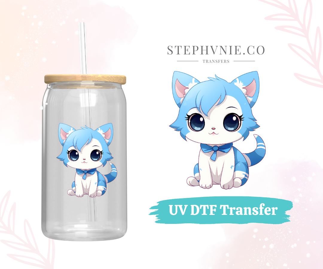 Kitties - UV DTF Decal (Clear film)