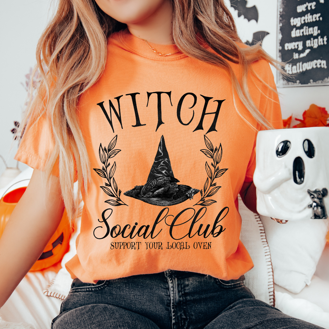 Witch Social Club -  Full Color DTF Transfer