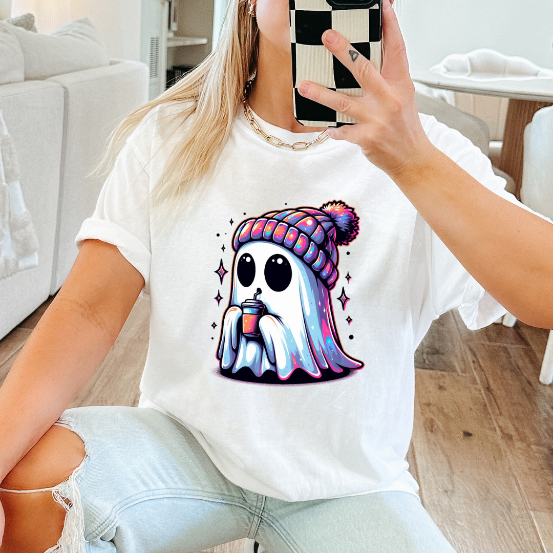 Colorful Ghostie 3 -  Full Color DTF Transfer