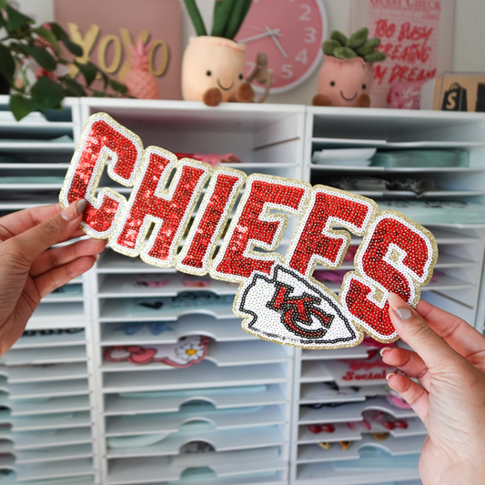 Chiefs - Sequin Patch