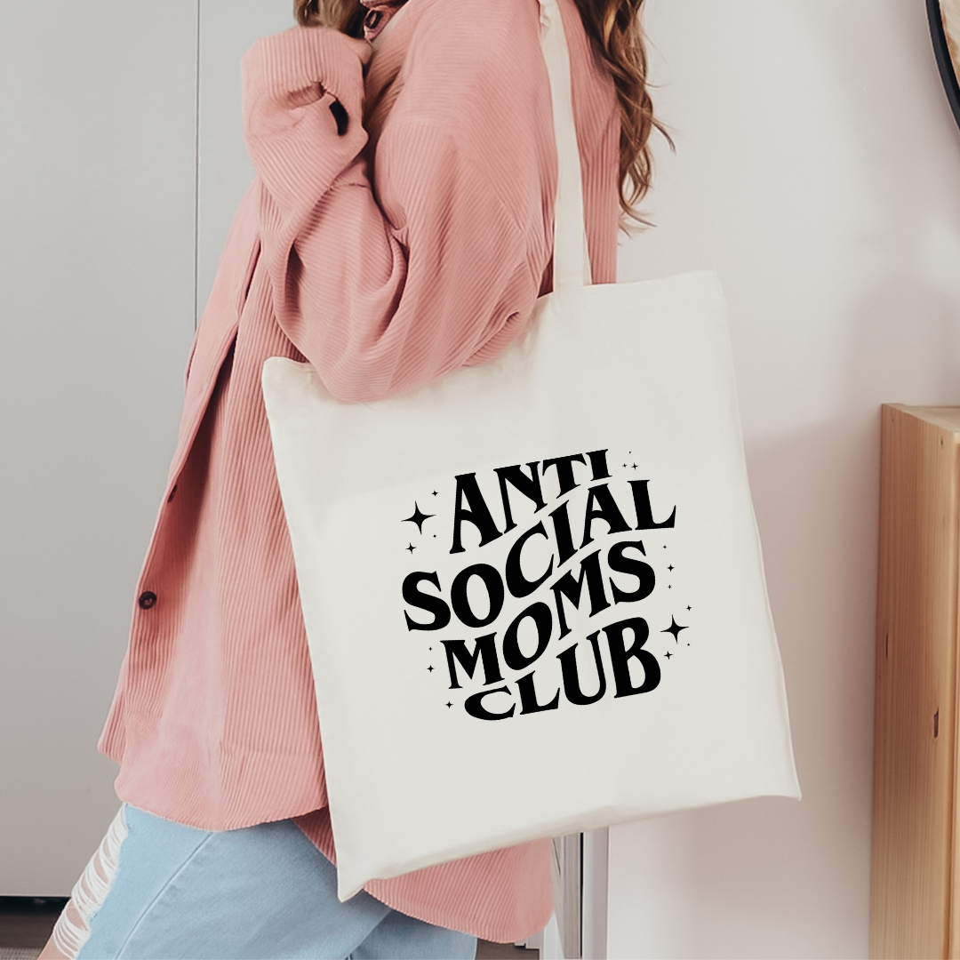 Anti Social Moms Club - One Color Transfer