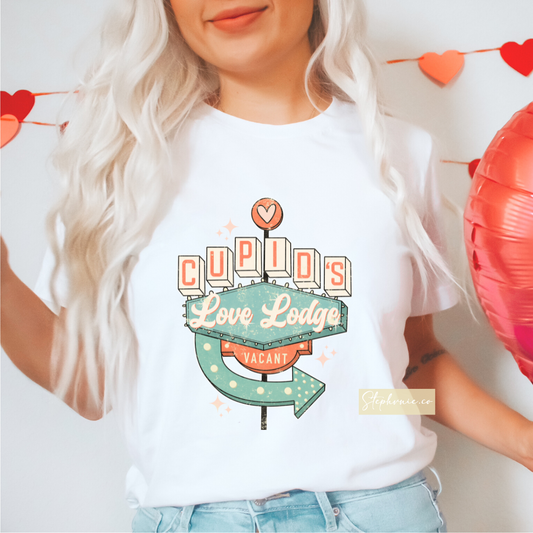 Cupid's Love Lodge - Full Color Transfer